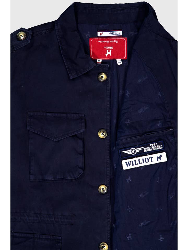 williot – Großhandel Jacke - Herren – In der Sahara gefärbtes Kleidungsstück mit austauschbaren Patches.1