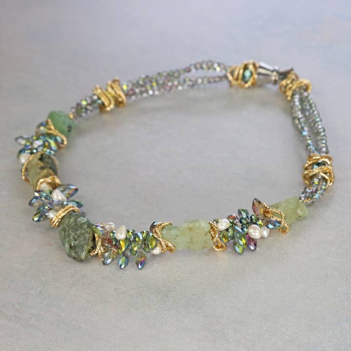 IST Jewelry - Wholesale Beaded/Pearl Necklace - Gemstones & Crystal Short Necklaces1