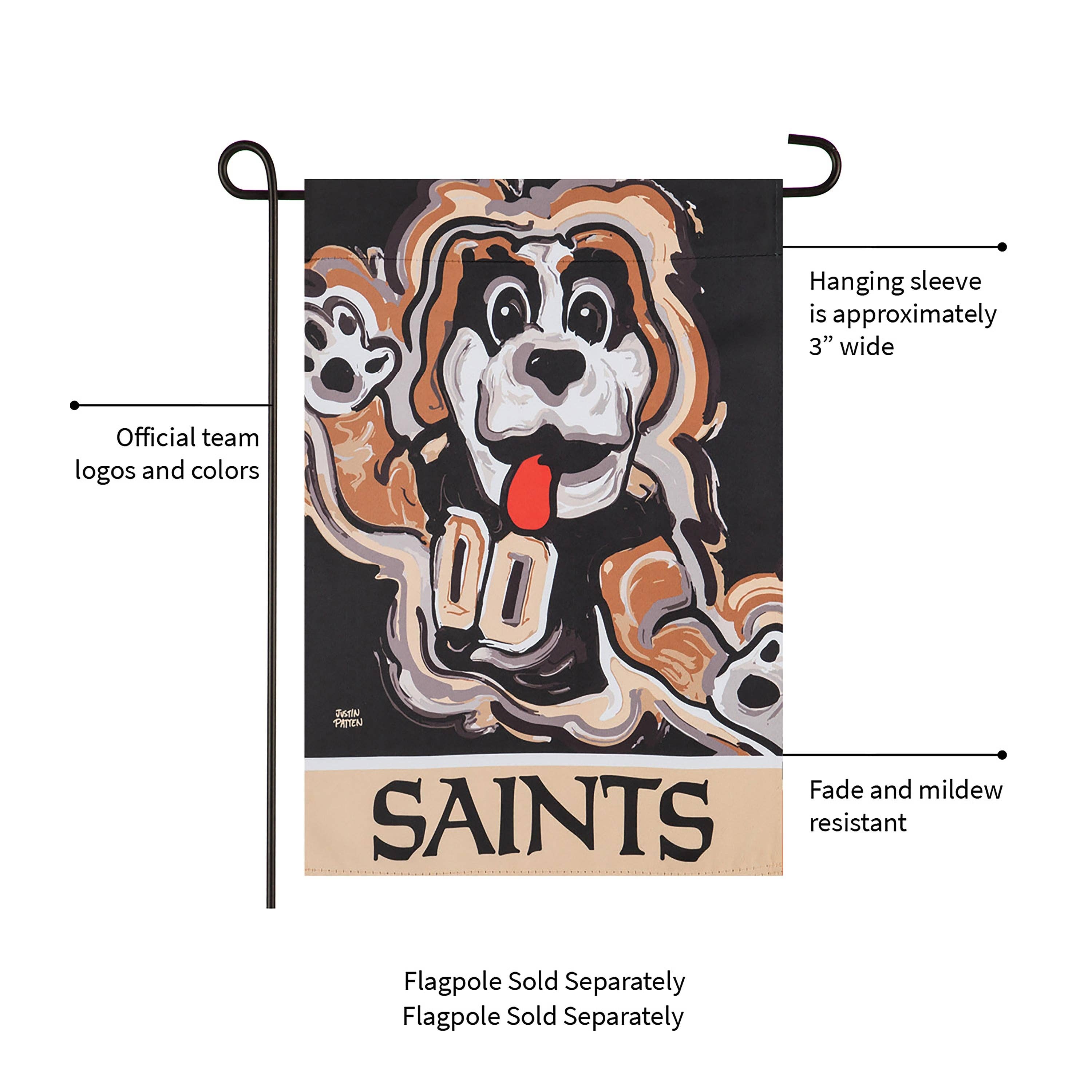 Evergreen Enterprises - Wholesale Flag - New Orleans Saints, Suede GDN Justin Patten4