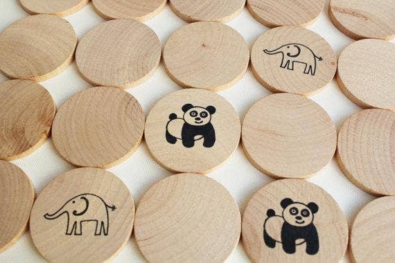 Mama May I - Wholesale Wood Toy - Kids - Make a Match Toddler - Zoo3
