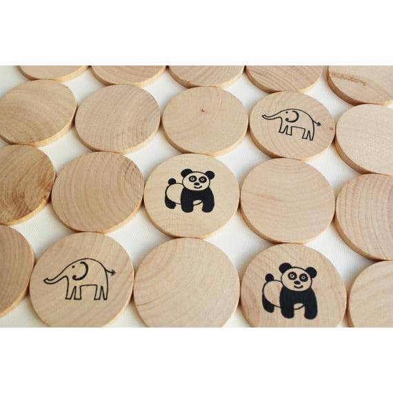 Mama May I - Wholesale Wood Toy - Kids - Make a Match Toddler - Zoo3