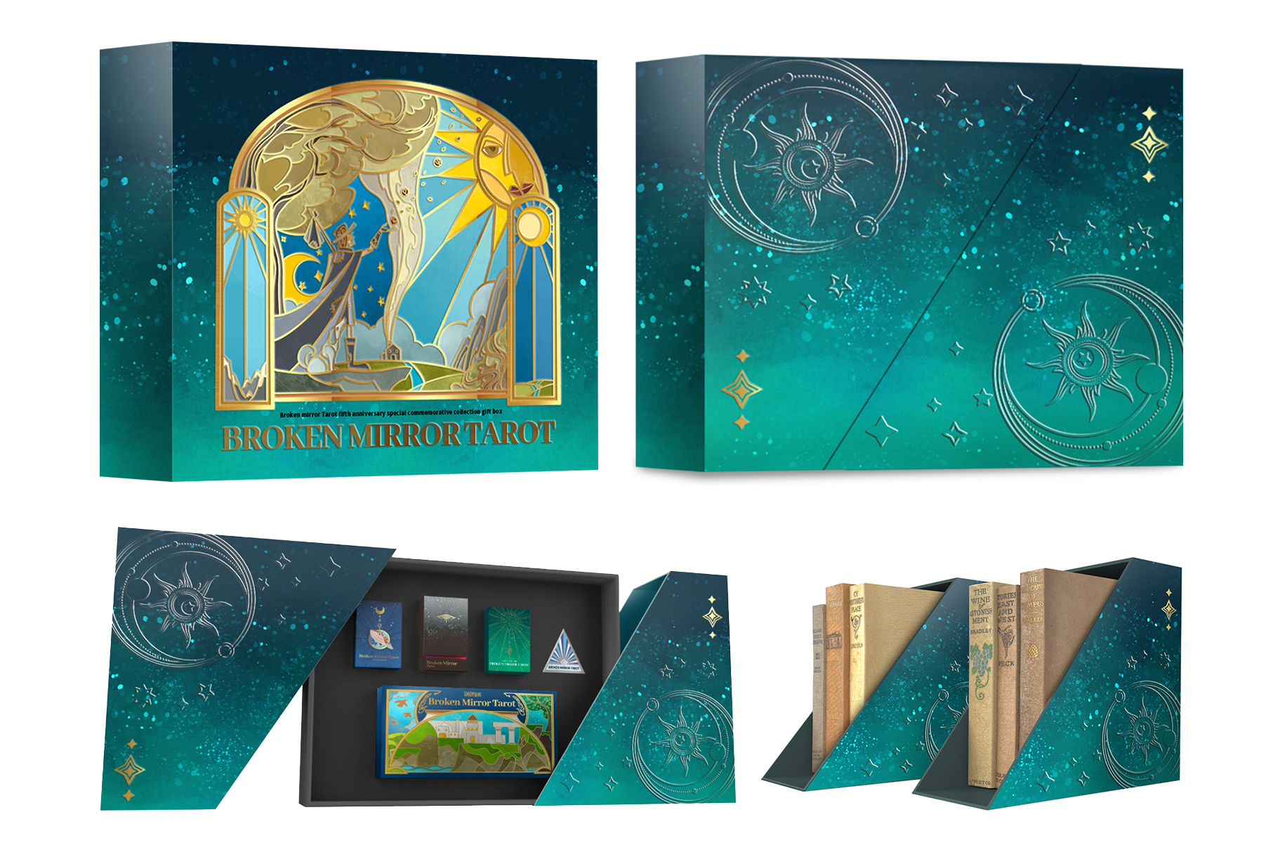 Vermilion Collection – wholesale Tarot cards – Broken Mirror Tarot 5th Edition6