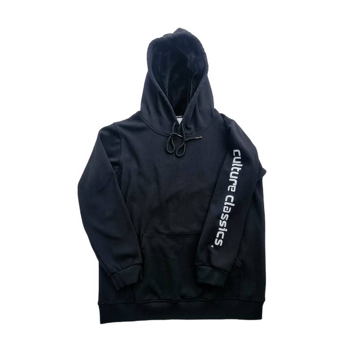 Flag Design Jet Black Hoodie for wholesale by Culture Classics
