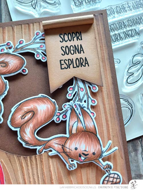 Impronte D'Autore - Wholesale Rubber/Decorative Stamp - Clear polymer stamps Nutty Explorers13