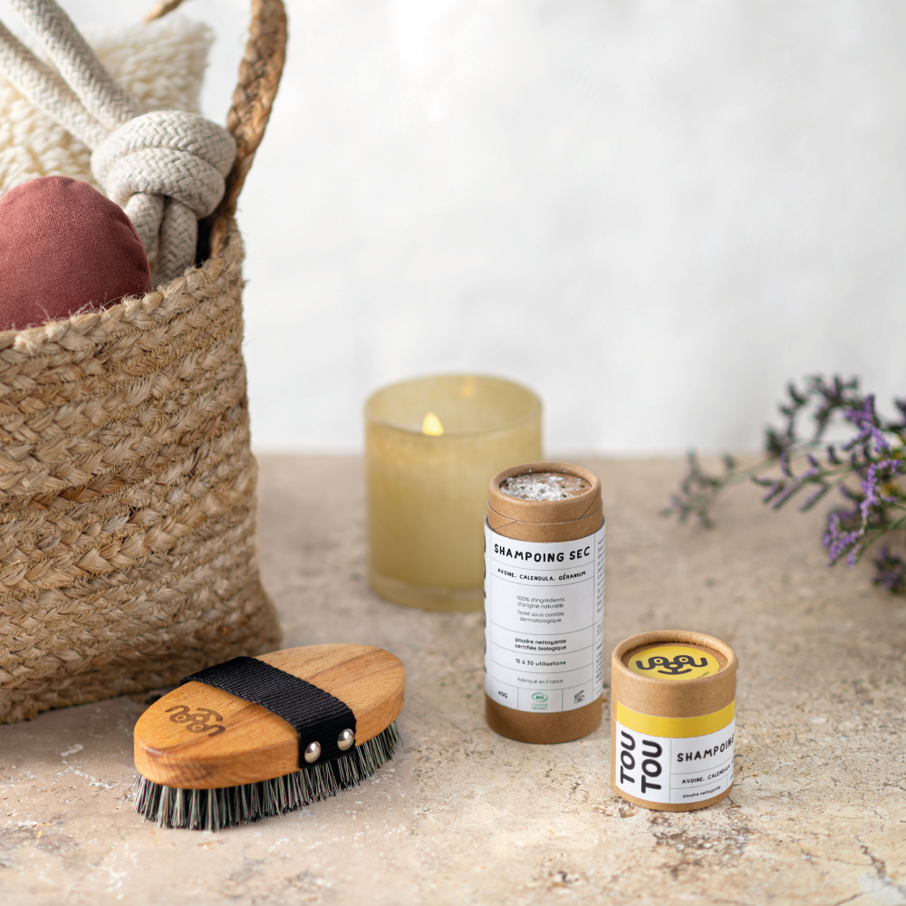 Toutou Petcare – wholesale Pet shampoo – Dog – Certified organic dry shampoo1