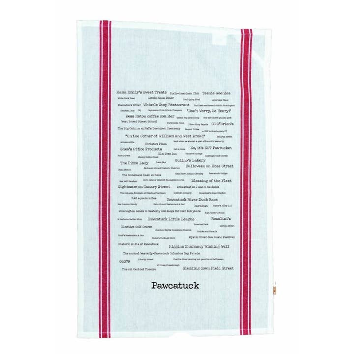 TownieSwag - Wholesale Tea Towel - Pawcatuck Townie Tea Towel1
