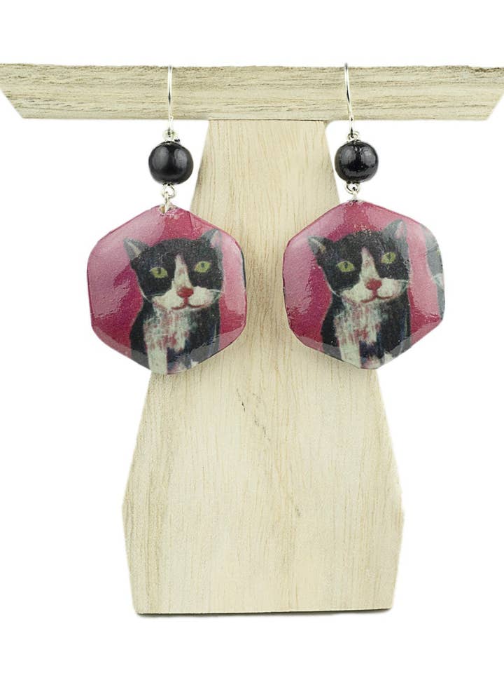 Pendientes hexagonales para venta al por mayor de NOA ECCO