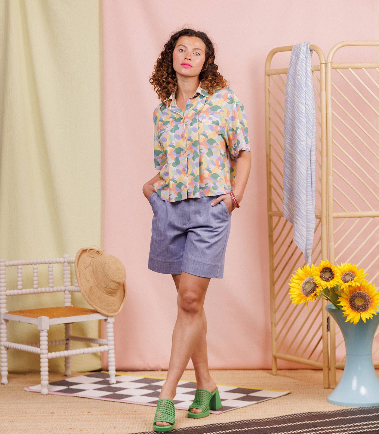 COUSETTE - Wholesale Button Down Shirt - Women's - Sewing pattern - Djette shirt dress7