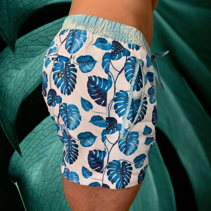 JUNGLE VINES Swim Trunk for wholesale by El Tuggle