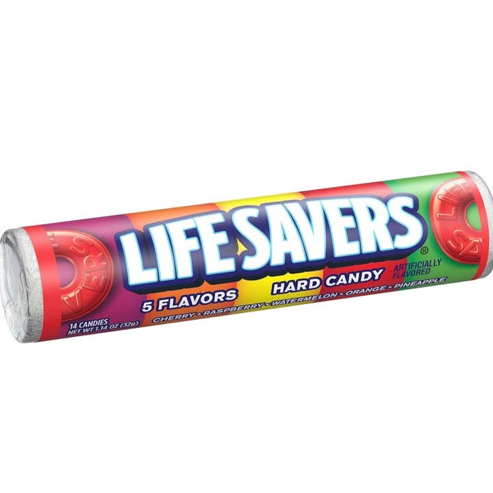 O'Shea's Candies Sweet Shop - Wholesale Hard Candy - Nostalgic 1921 Original 5 Flavor Life Savers® 20ct RetroBox1
