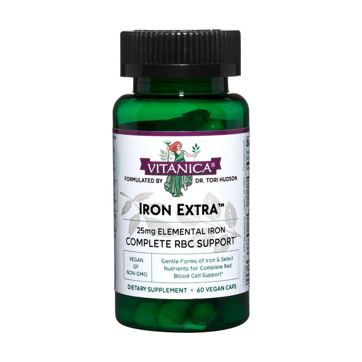 Vitanica - Wholesale Oral Supplement/Vitamin - Iron Extraâ„¢ / 60 caps btl