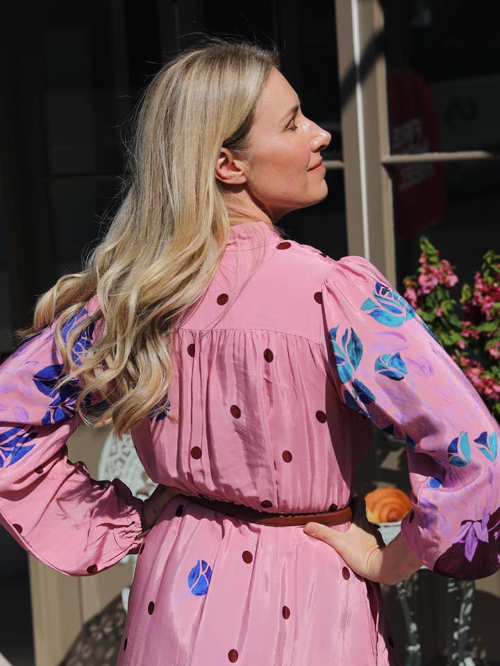 Frank & Dollys - Wholesale Gown – Women's - Rosé Gown - Blossom5