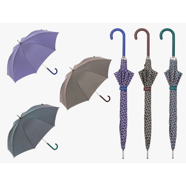 Guarda-chuva Comprido Automático “GRID” | À prova de vento | Pertegaz por atacado de Clima Umbrellas