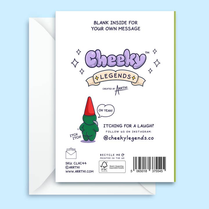 Arrthi x Cheeky Legends - Wholesale Everyday Greeting Card - Sausage Party - Funny Birthday Card for Him