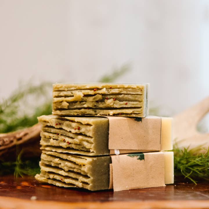 Sneedsboro Soap Company - Wholesale Bar Soap - Men's - Mahogany Teakwood Bar Soap - Soap for Men4