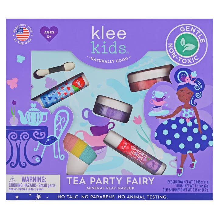 Klee Naturals - Wholesale Kids Makeup - Kids - Pom Pom Fairy - Klee Kids Natural Mineral Play Makeup Kit9
