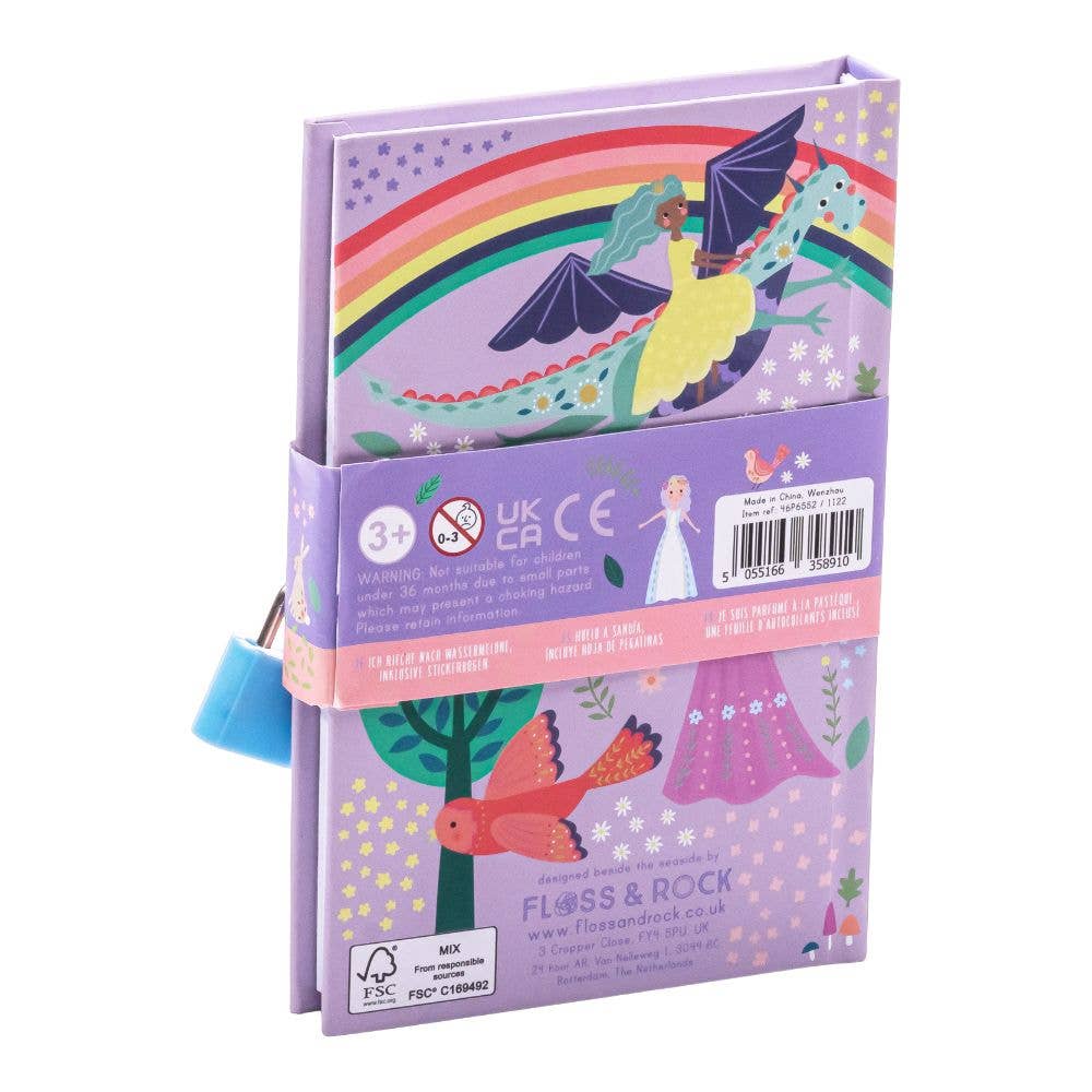 Bobangles - Wholesale Journal/diary – Child - Floss & Rock My Secret Scented Diary - Fairy Tale1