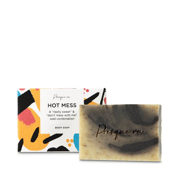 HOT MESS - SAPONE ESFOLIANTE NATURALE PER IL CORPO per la vendita all'ingrosso da parte di PRESQUE VU