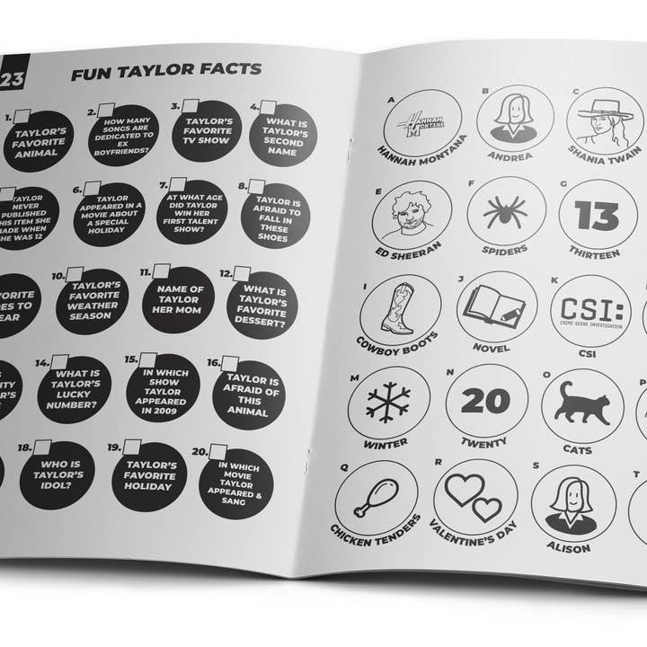 Studio Soph (We Pay Your Import Fees - We Ship DDP) – Großhandel Malbuch – Erwachsene – Taylor Aufgabenbuch A56