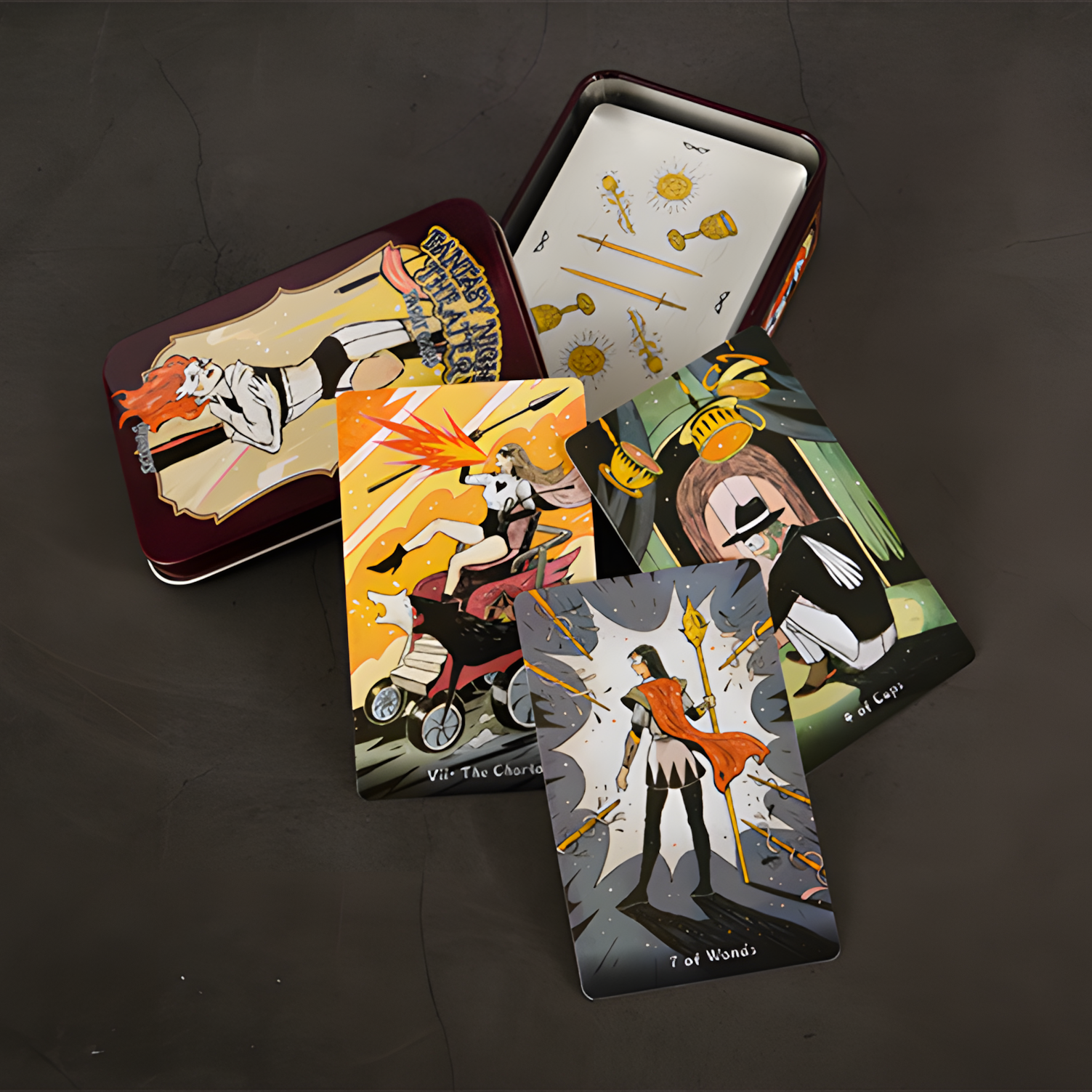 Vermilion Collection – wholesale Tarot cards – Fantasy Night Theater Tarot19