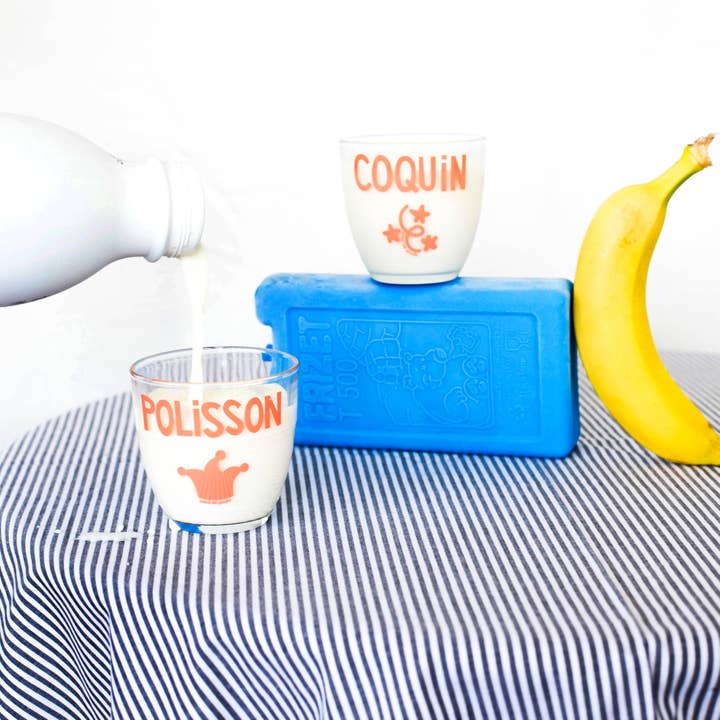 Pied De Poule - Wholesale Drinking Glass/Cup - Duralex Gigogne Glass - COQUIN CORAL1