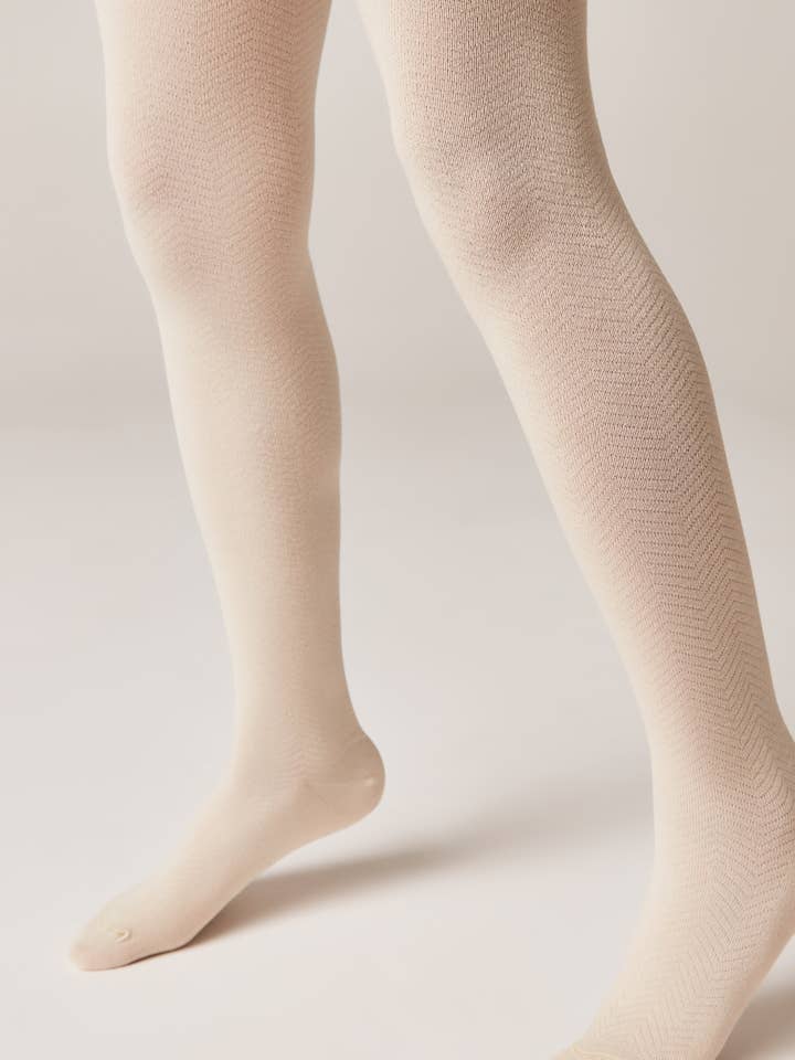 Conte-Kids Thin Cotton Tights - Class Lycra 192 for wholesale by Conte Elegant