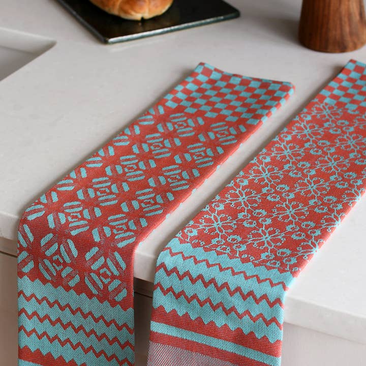 African Jacquard - Wholesale Tea Towel - Penta Tea Towels (Set of two)