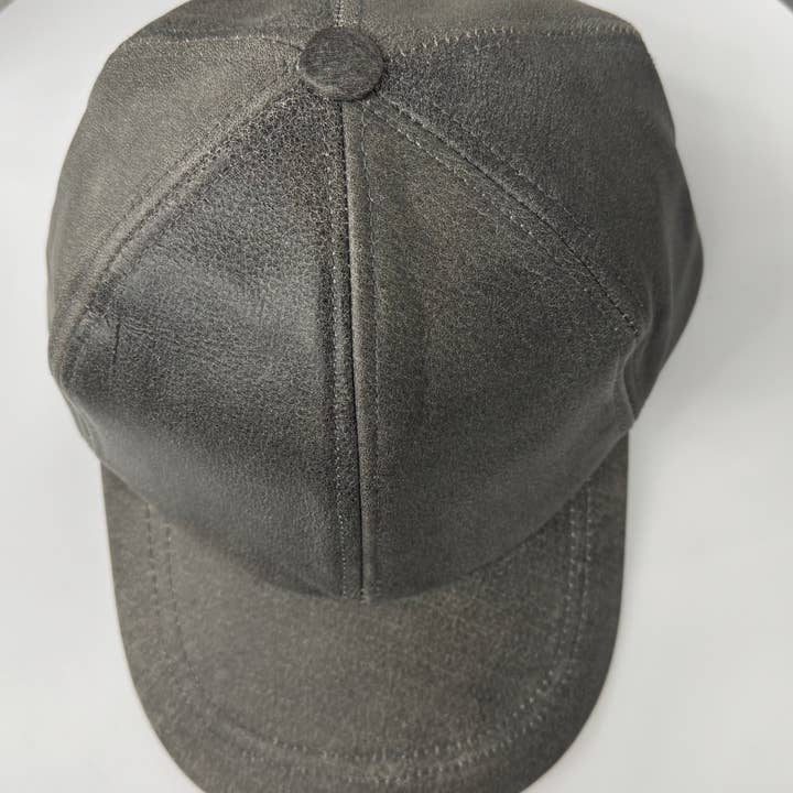 Lesa collection inc - Wholesale Baseball Cap - Unisex - Genuine Cowhide Leather Baseball Cap, Adjustable cap Unisex 6