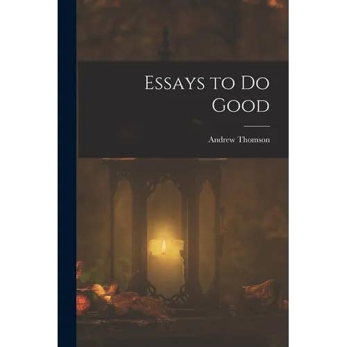 Books by splitShops - Wholesale Book - Adult - Essays to Do Good - Paperback