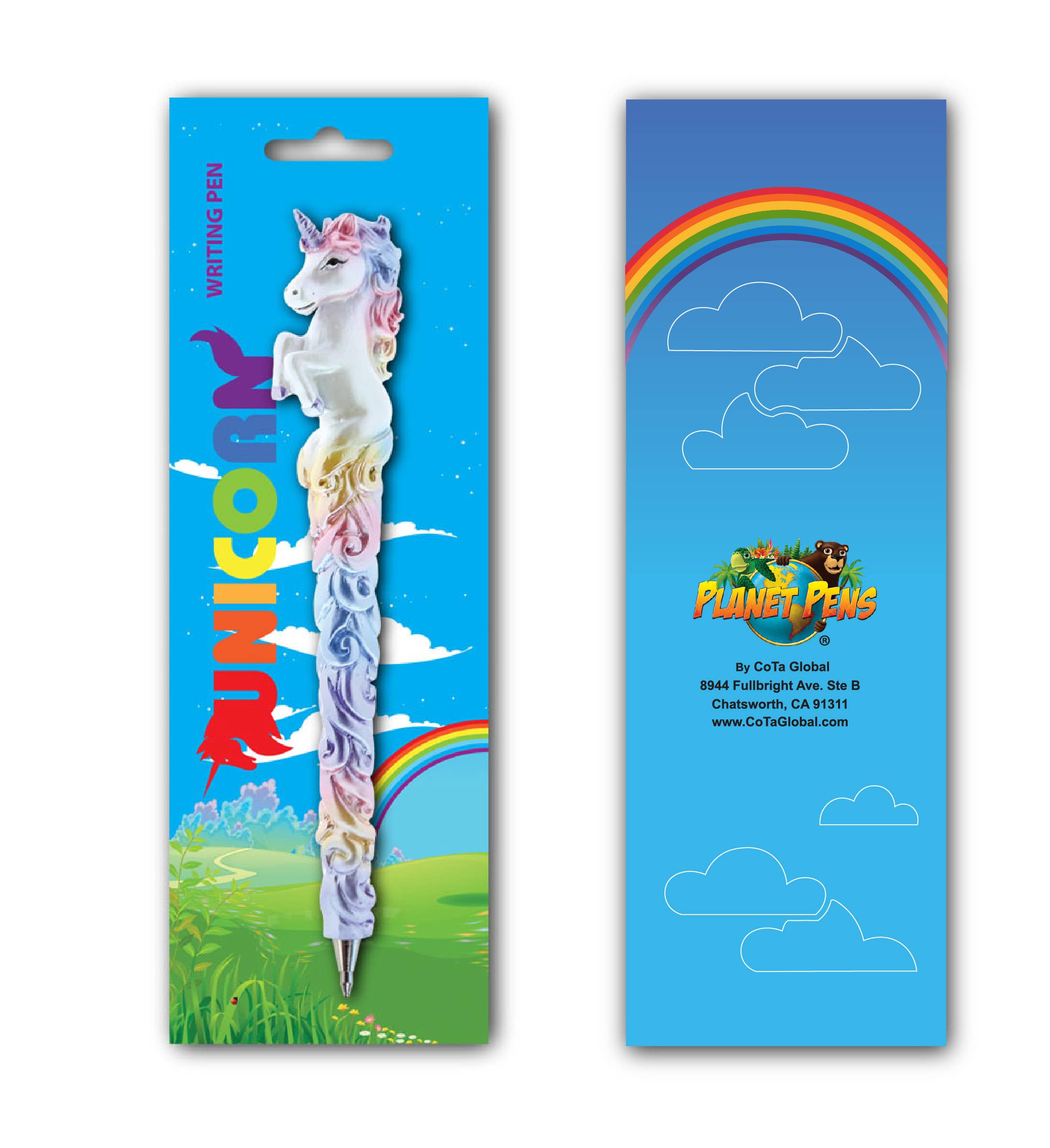 Cota Global - Wholesale Pen - Planet Pen - Sparkle Tail Unicorn3