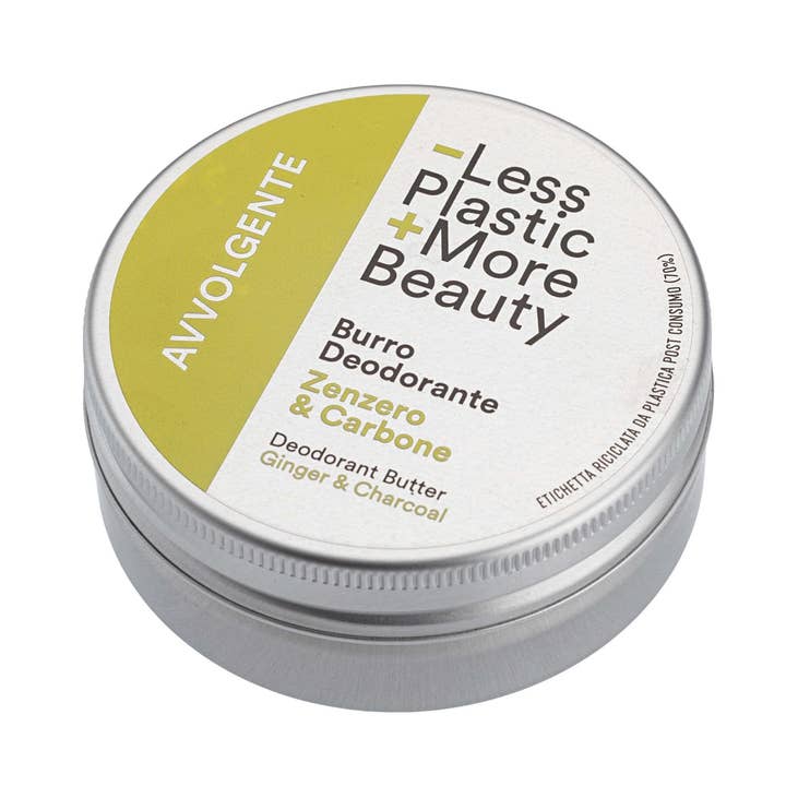 Sapone Di Un Tempo - Wholesale Deodorant - Unisex - Ginger & Activated Charcoal Enveloping Deodorant Butter0