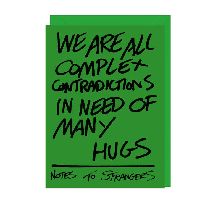 SIAMO TUTTI CONTRADDIZIONI COMPLESSE Card per la vendita all'ingrosso da parte di Jolly Awesome