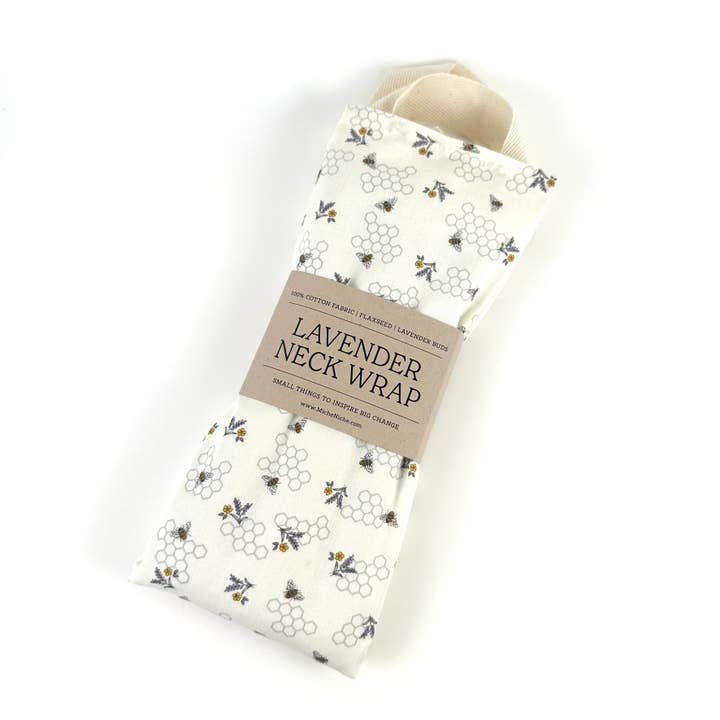 Miche Niche - Wholesale Hot/Cold Compress - Lavender Neck Wrap | Honey Bee Collection