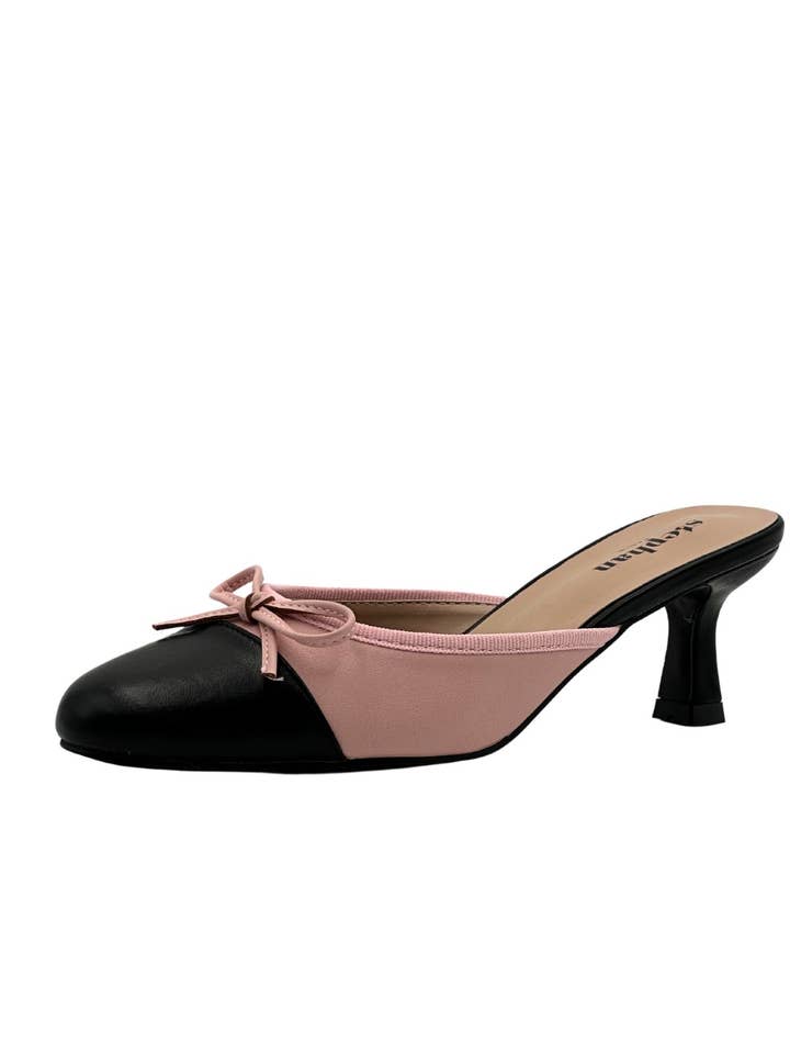 Black H-113 Stylish Mules for wholesale on Faire4