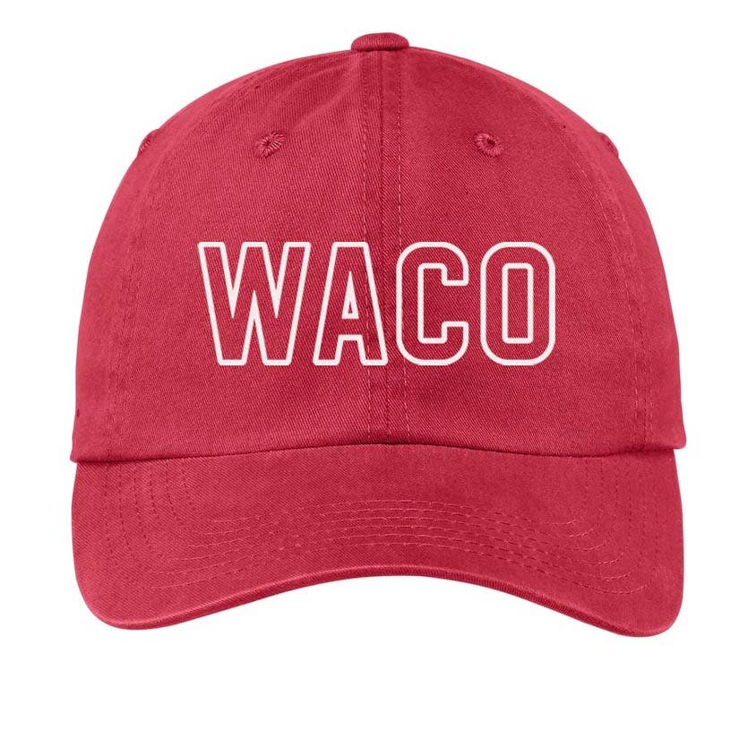 Frankie Jean - Wholesale Baseball Cap - Unisex - Waco Outline Baseball Cap0
