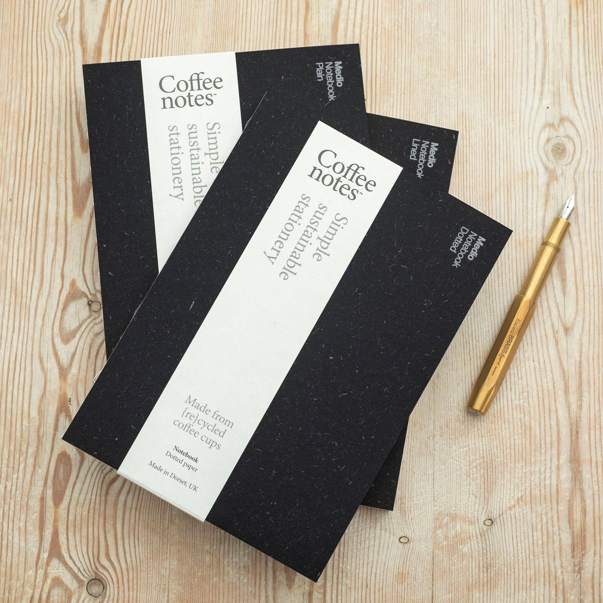Coffeenotes – wholesale Notebook – Moor Layflat Notebook5
