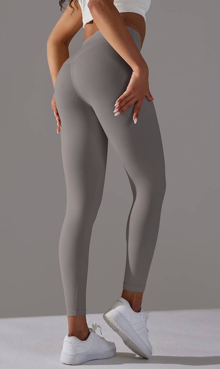 HIDDENBRAND - Wholesale Athletic/Lounge Leggings - Women's - Double-Sided Brushed Nude Breathable Yoga Pants20