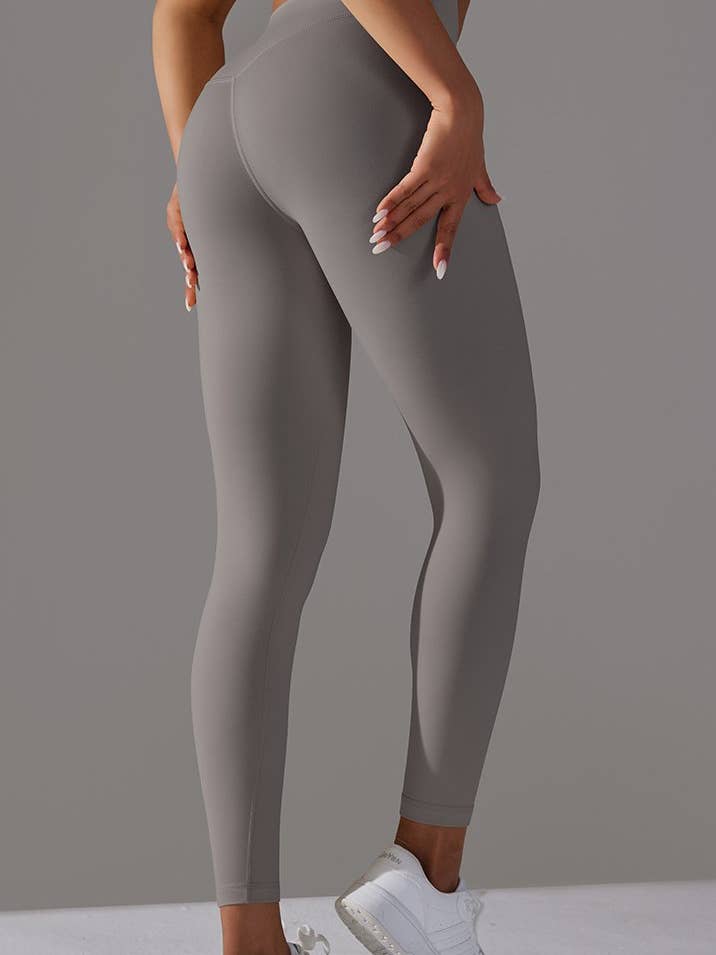 HIDDENBRAND - Wholesale Athletic/Lounge Leggings - Women's - Double-Sided Brushed Nude Breathable Yoga Pants20