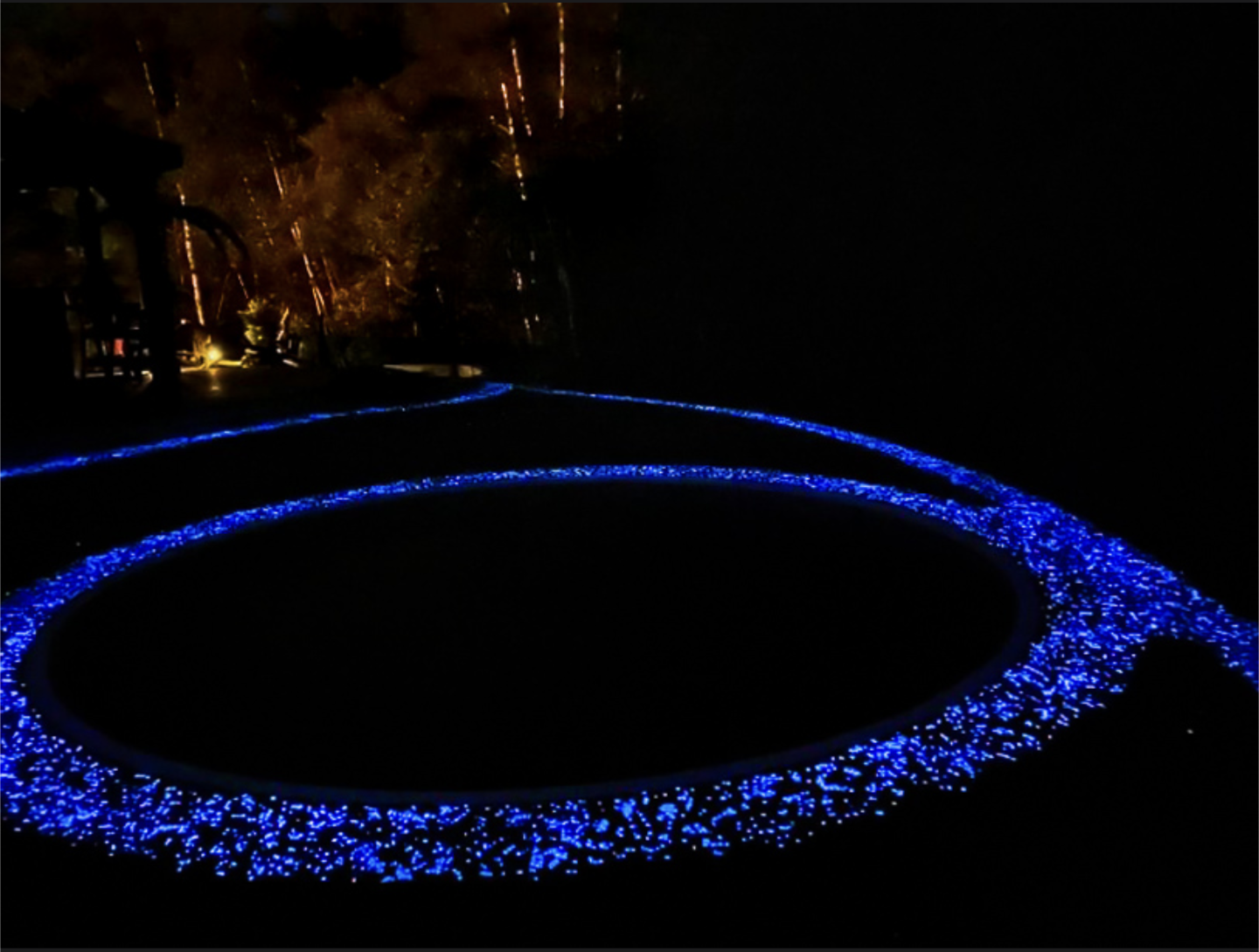 IT GLOWS - Wholesale Stepping Stone - Glow In the Dark Stones - Blue/Glow rocks/Garden Rocks 3-8mm5