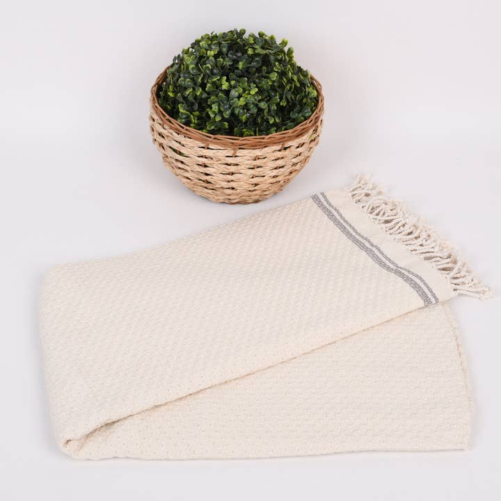 Organic Turkish Towels - Wholesale Beach towel - Luxury Embroidered Towel, Organic Turkish Beach Towel4