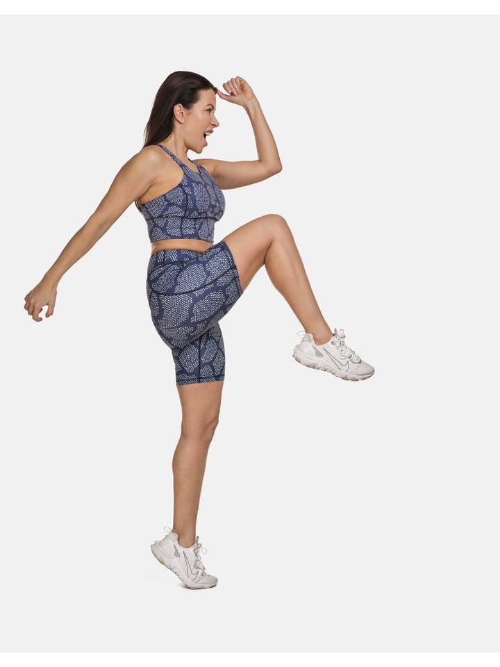 Perky Peach – wholesale Athletic shorts – Women's – Snake Print Cycling Shorts