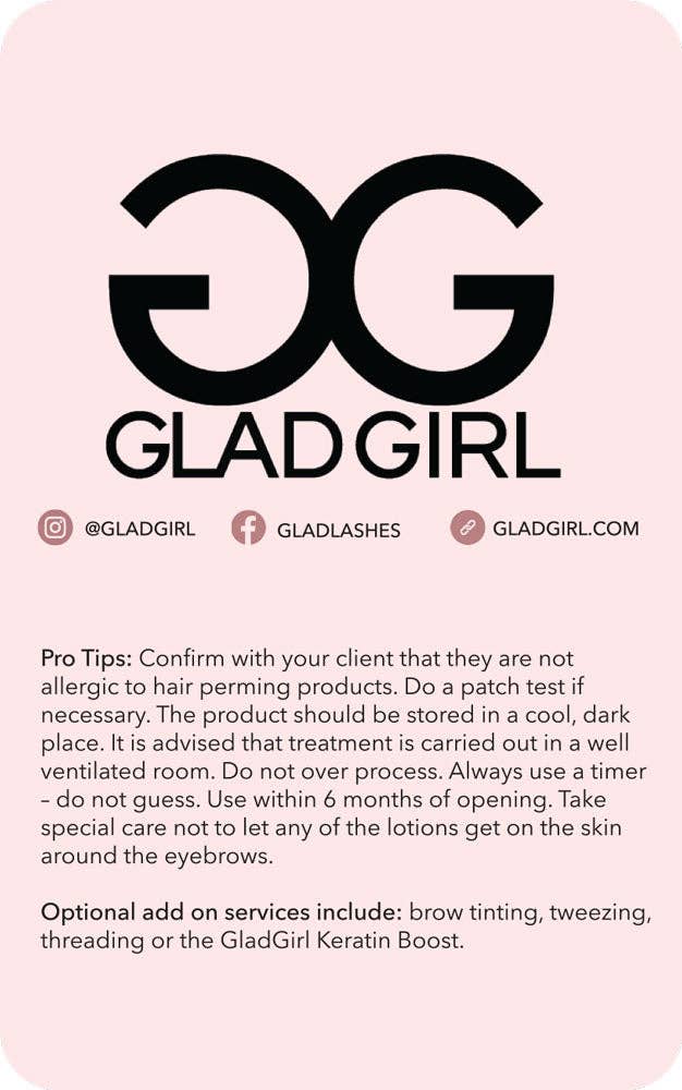 GladGirl - Wholesale Eyebrow Set/Kit - Eyebrow Lamination Kit9