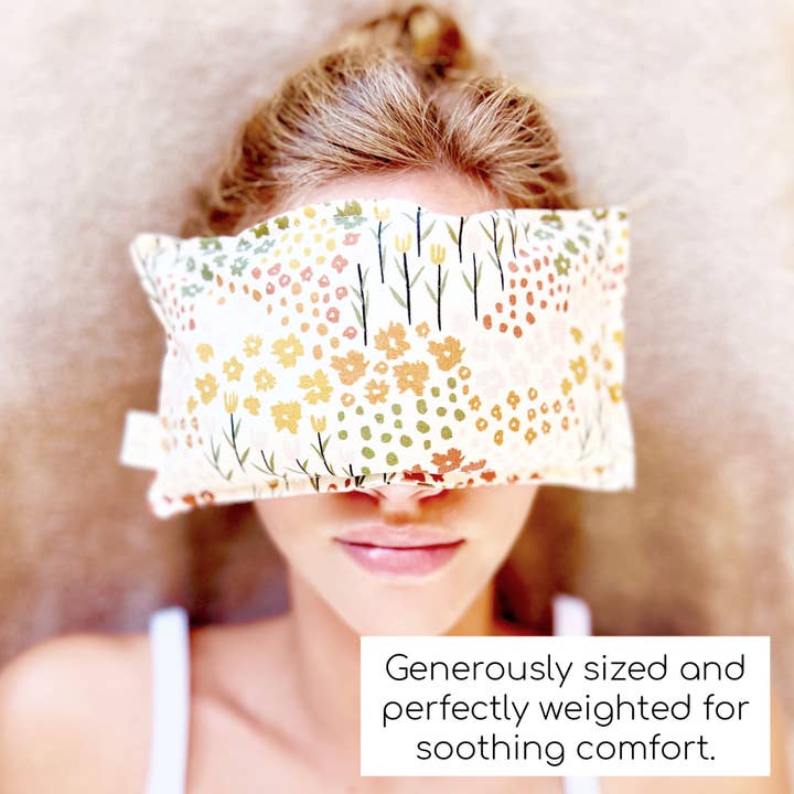 Natty Bratty - Wholesale Spa/Therapy Pillow - Eye Pillow - Summer Florals - Hot/Cold Pack - Migraine Mask