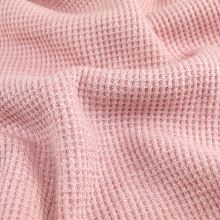 Camelot - Wholesale Fabric - Solid Knit Waffle-50% Rayon/22% Nylon/28% Polyester20
