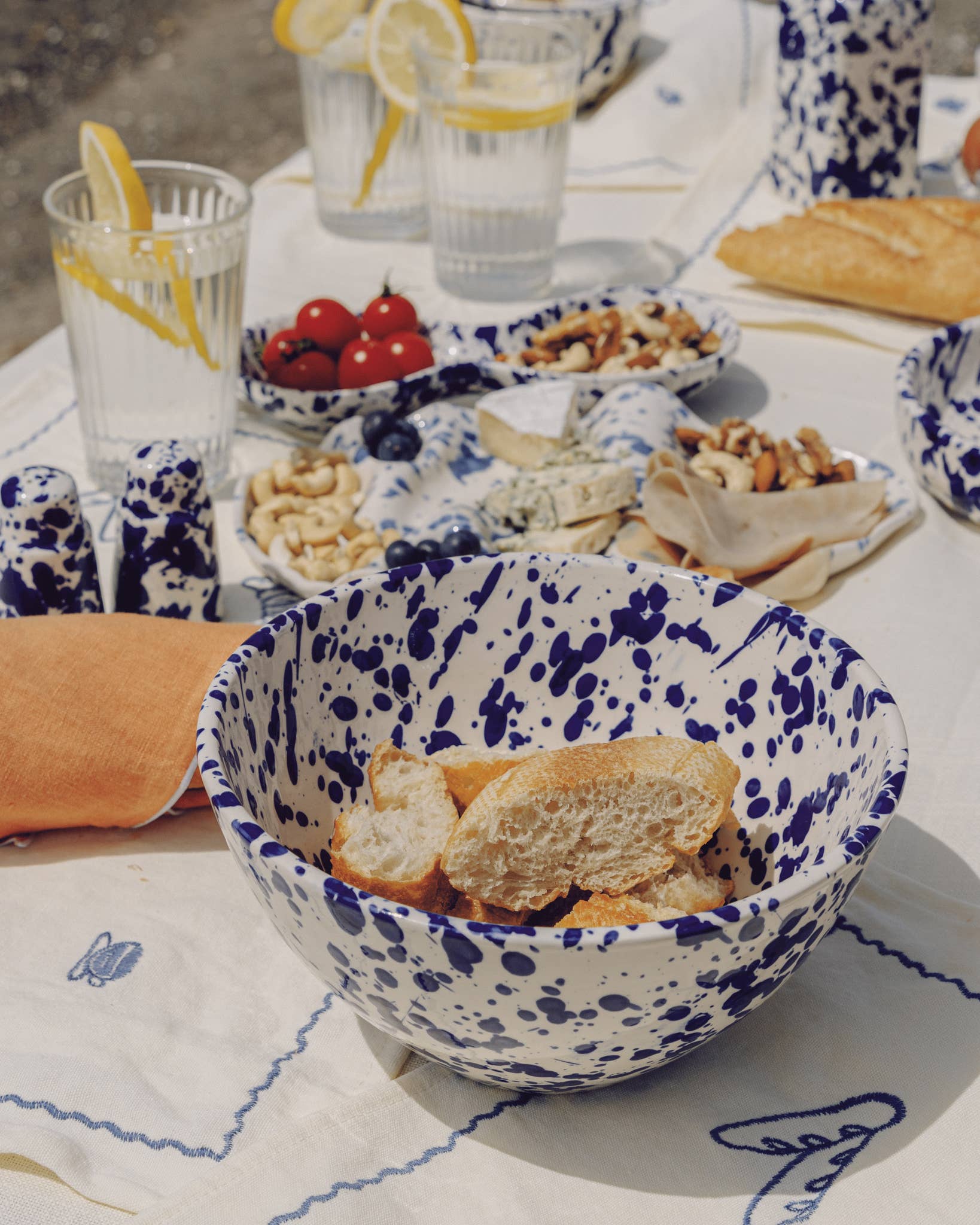 Alfar Tierra Cocida - Wholesale Salad Plate - Ceramic salad bowl 1.5l - 21cm / PERSIA Dots2