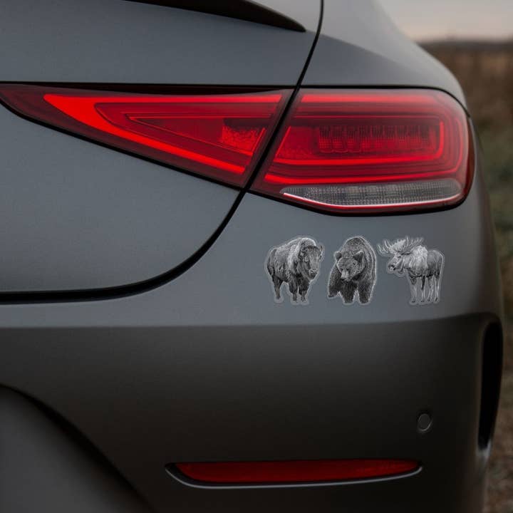 Pen On Paper Co - Wholesale Sticker - Wolf Sticker - Dishwasher Safe10