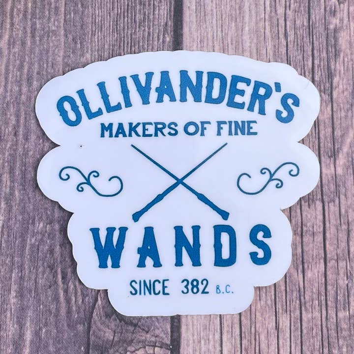 JG Sticker Shop – wholesale Klistermärke – OllivanderWand Shop: Klistermärke/magnet med Harry Potter-tema0