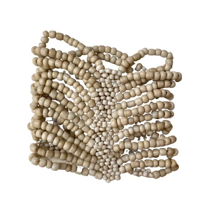 Bijondo - Wholesale Beaded Bracelet - Isabella Glass Bead Stretch Cuff Bracelet
