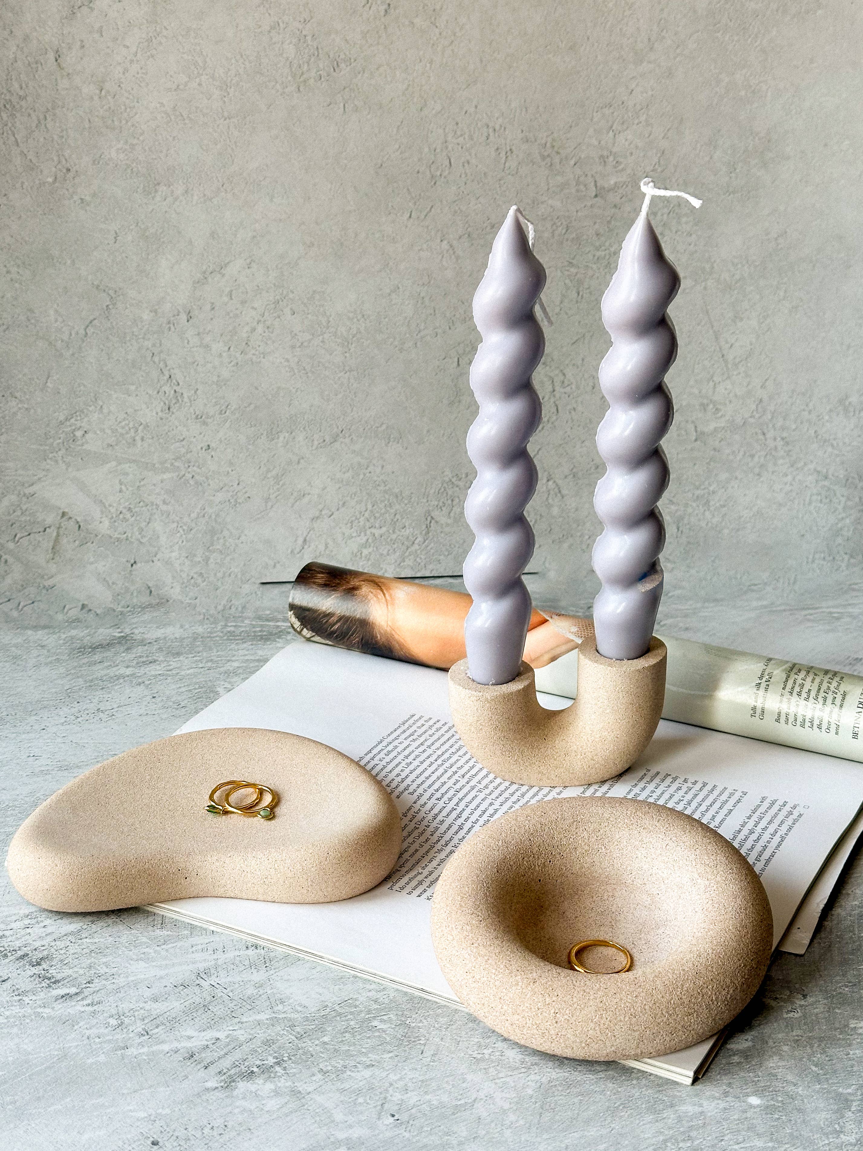 Gokican – wholesale Decorative tray – Earthy Irregular Stone Textured Tray- Home Decor - Gift Idea1