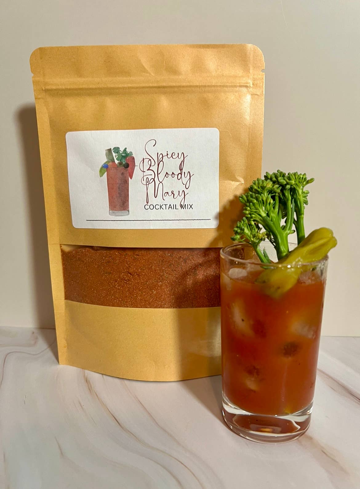 Mixology - Wholesale Cocktail Mix/Syrup - Spicy Bloody Mary Mix Bag3